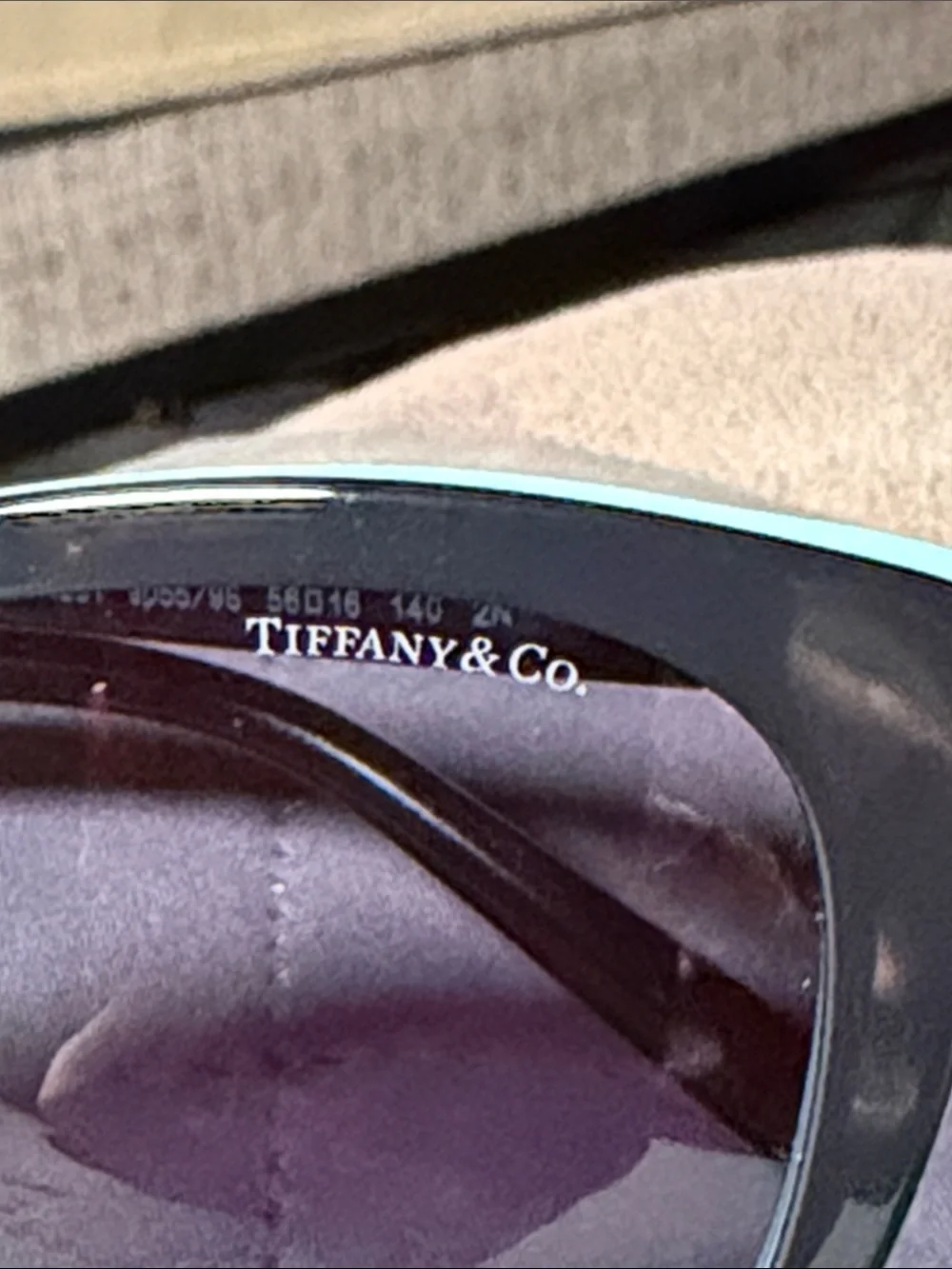 NIB TIFFANY CAT EYE GLASSES